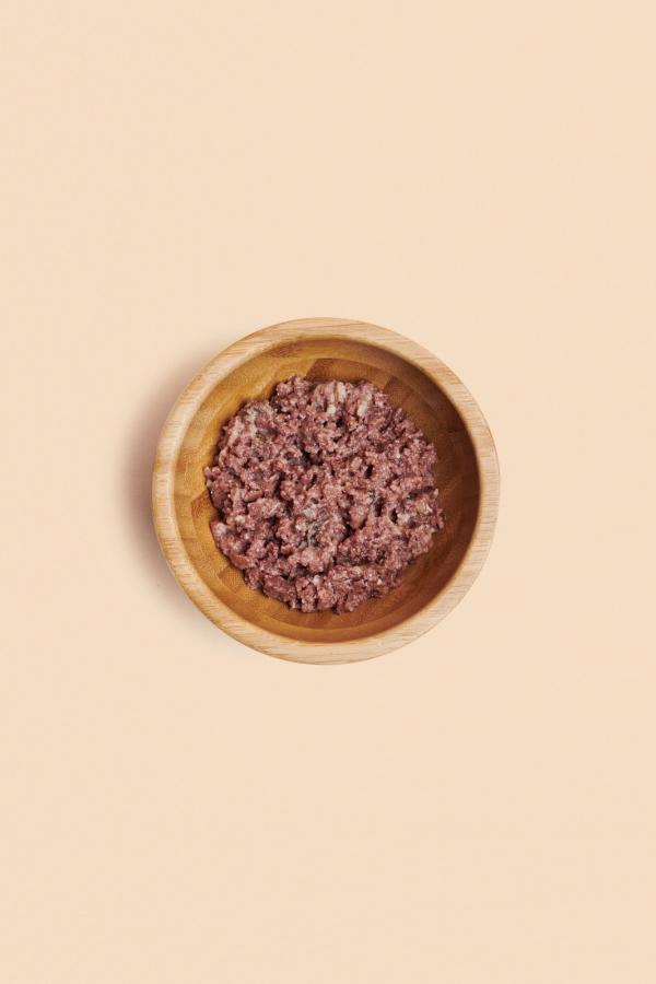 Beutelinhalt Katzennassfutter mit Kalb