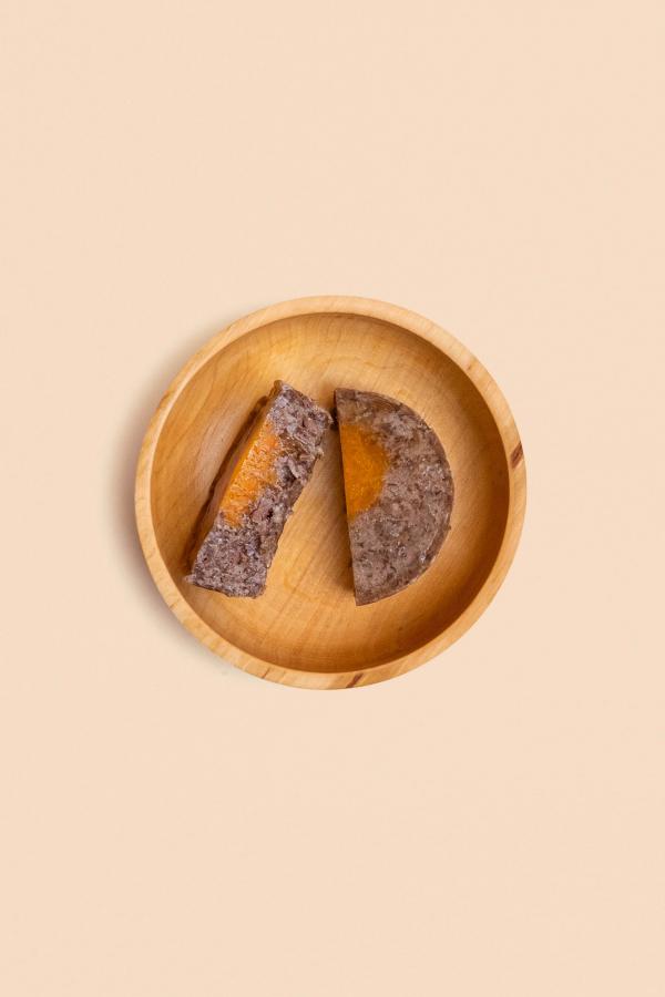 Terrine avec cœur de carottes